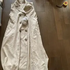 ダブルブレスト ロングコート