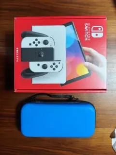 Nintendo Switch 有機ELモデル ホワイト　ケース付