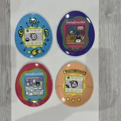Tamagotchi Uni たまごっちユニ プレート 4枚セット　メラミン食器のサムネイル