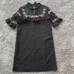 リリーブラウンワンピース　サイズ1