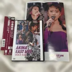 中森明菜 イースト・ライブ インデックス-XXIII DVD