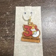 ポケモン　ロゴマスコット　ポケチャーム2 30周年　フォッコ