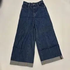 ワイドパンツ デニム