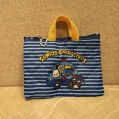 サンリオキャラクターズ レトロレッスンバッグミニキーホルダー