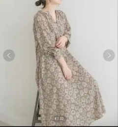 ITEMS URBAN RESEARCH 花柄ワンピース