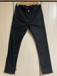 BEAUTY & YOUTH スリムフィット ブラックパンツ