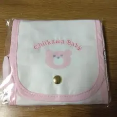 chiikawa baby エコバッグ　積み木崩されちゃった　ピンク