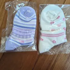 ミキハウス　キッズ靴下 2足セット　19-21