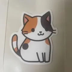 三毛猫 ステッカー