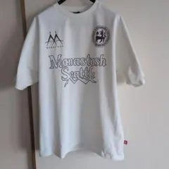 Manastash Tシャツ ホワイト Lサイズ　同じ柄のグリーンが売れたら完売のサムネイル