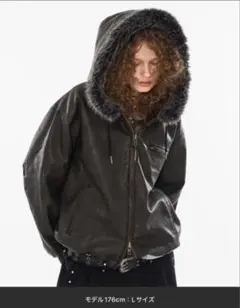 ブラックレザージャケット 値下げ交渉可能