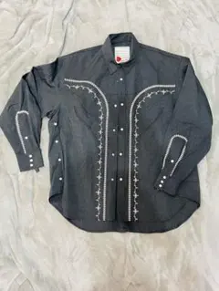 新品 SEVESKIG 25SS Japanese ウエスタン シャツ Mのサムネイル