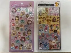 ディズニー　クラシック　プリンセス　ボンボンドロップシールセット　正規品