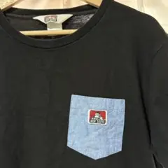 BEN DAVIS 黒ラウンドネックTシャツ