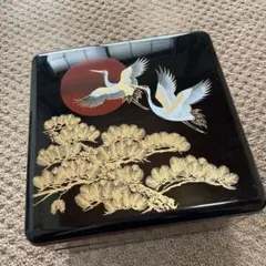 漆器重箱 鶴のデザイン - メルカリ