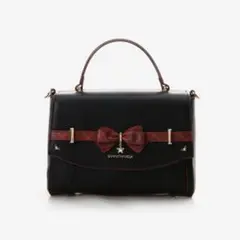 サマンサベガ バッグ チェックアクセントリボンショルダーバッグ　Samantha