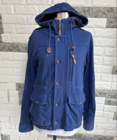 良品【ジャーナルスタンダード】フード付きジャケット￼Mブルー系アウターメンズ