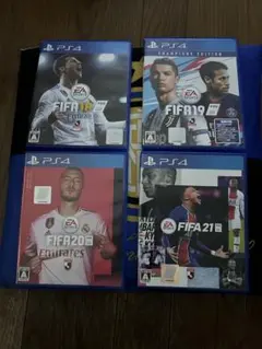 PS4 FIFA18 FIFA19 FIFA20 FIFA21 4本セット