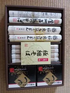 そば、うどん(調味料付き)詰め合わせ