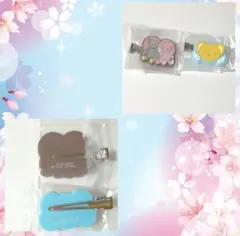 カードキャプターさくら クリアカード編 カプセル　ヘアクリップ 2個セット