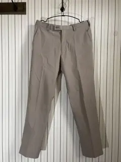 ◎良品古着　UNIQLO ユニクロ　ベージュ　スラックス　メンズ　サイズM