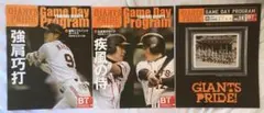 巨人ゲームデープログラム2009年 表紙　亀井義行、鈴木尚広ほか 3種セット