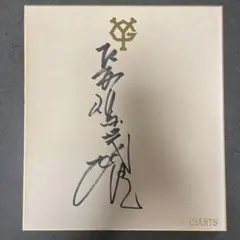 長嶋茂雄 直筆サイン 色紙 巨人 王貞治 最終値下げ！1960年代 昭和レトロ 希少 巨人 長嶋茂雄 王貞治