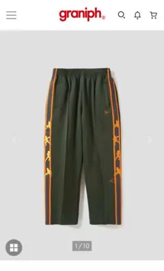 graniph NARUTOコラボ トラックパンツ(Sサイズ)