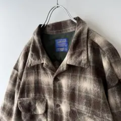 PENDLETON ペンドルトン 長袖シャツ XXL チェック オンブレ
