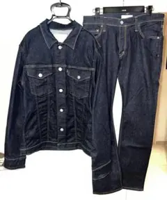 BIGJOHN GジャンBJM601F スキニーデニムBJM305F セット売り