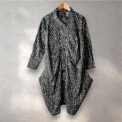 majomajo マジョマジョ ロングコート レース 総柄 個性的 モード系 