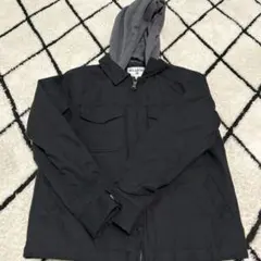 BILLABONG ブラックジャケット フード付き