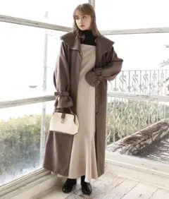 one after another NICE CLAUP ladyなロングコートのサムネイル
