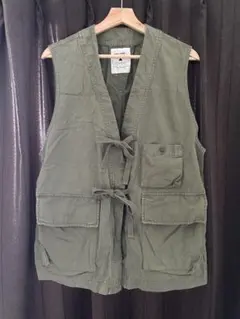 Niko and… カーキ フィッシングベスト