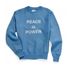 新品 MOMA オノ・ヨーコ Champion チャンピオン リバースウィーブL Champion 新品 チャンピオン x モマ MoMA Yoko Ono PEACE is