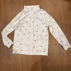 ホワイト ラッシュガード 150cm