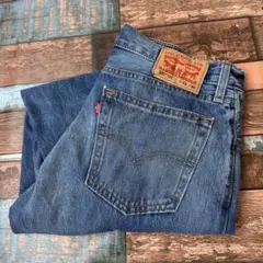 ち*け様 ビンテージ　古着　リーバイス550 バギー　デニムジーンズ　W33L3