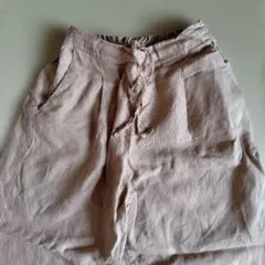 コーエン ワイドパンツ リネン100%