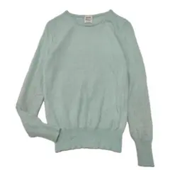 ロペ　カシミヤ 100％　長袖ニット　ミントグリーン　サイズM