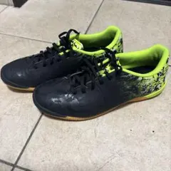 ASICS フットサルシューズ ブラック/イエロー24.5