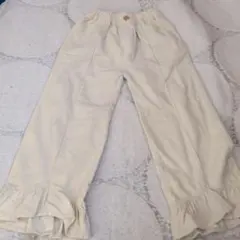 tete a tete フリル裾 コーデュロイパンツ 　120