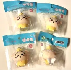 ちいかわ ソフビインテリアマスコット うさぎ 4個