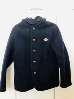 DANTON ダントン ネイビー ウールモッサ ジャケット コート 36