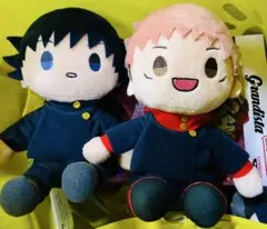 呪術廻戦/ラウンドワン限定 アニメ5周年ぬいぐるみ vol.3/虎杖悠仁・伏黒恵