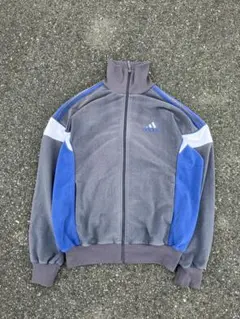 90〜00s adidas トラックジャケット　ベロア生地　シティ