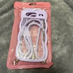 新品⭐️ Pixel 8 ケース クリア ムラサキ ストラップ