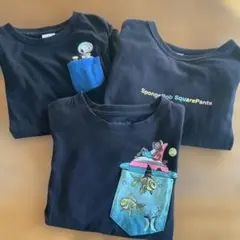 Tシャツ　3枚セット　黒