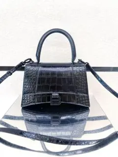 BALENCIAGA ミニアワーグラス パイソン - メルカリ