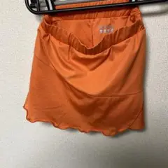 美品YONEX オレンジ スカート JP Sサイズ
