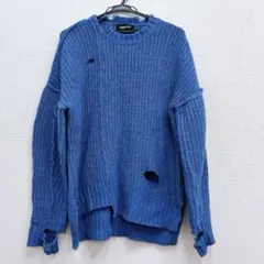 AMBUSH セーター　ダメージ加工セーター サイズ1 Sサイズ　匿名配送のサムネイル